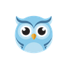Basic English Lessons owl logo